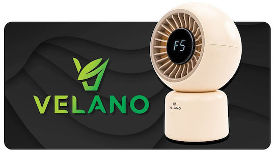 Velano Преносим Вентилатор За Масата 3600 Mah Батерия Velwebs0010
