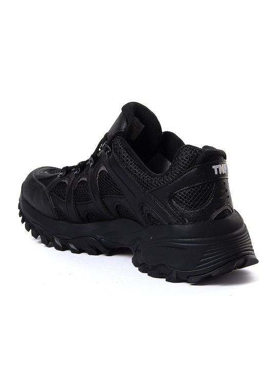 The North Face Hedgehog Pantofi De Drumeție Pentru Bărbați Tip Botine Impermeabili Cu Membrana Gore-Tex Negri