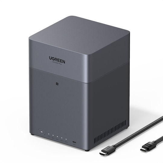 Ugreen DH4300 Plus NAS Tower με 4 θέσεις για HDD