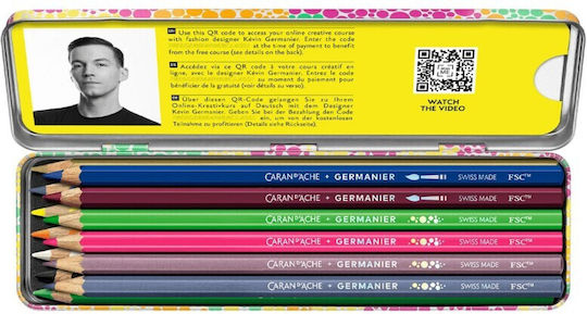 Caran Dache Set Creioane Colorate Germanier – Ediție Specială 7630002360982