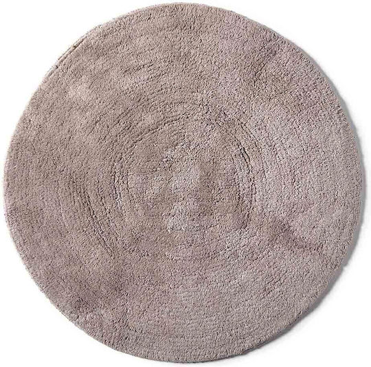 Fieldcrest Covoraș de Baie Rotund Rosy Brown Φ60cm
