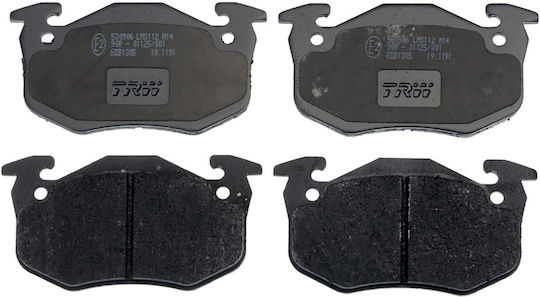 Trw Gdb1305 Brake Pad Set 4 Renault Clio Mk Ii Bb_ Cb_ 1998-2016 Rear Axle Other Vehicles