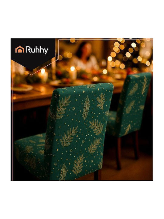 Ruhhy Chair Covers 6 Pcs Light Green 26637 18422-0