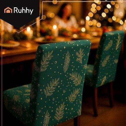 Ruhhy Chair Covers 6 Pieces Light Green 26637 18422-0