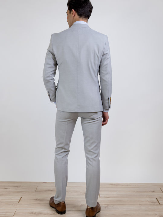 Men's Suit Slim Fit Grey