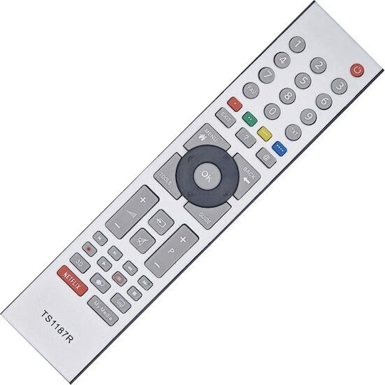 Ts1187r Fernbedienung Grundig LCD LED Netflix