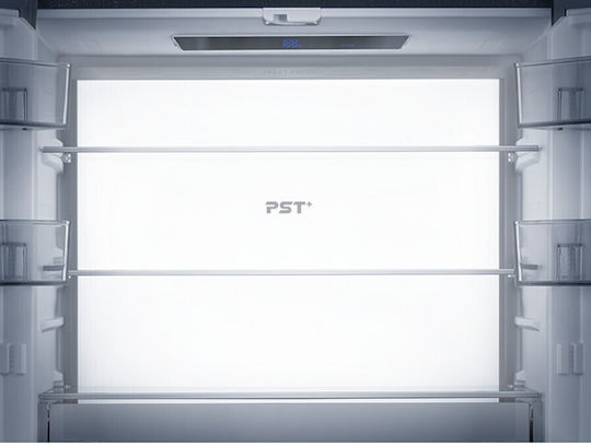 Midea Side-by-Side Kühlschrank 515Es Total NoFrost H191xB83.3xT60cm. Gray MDRF705BIE70