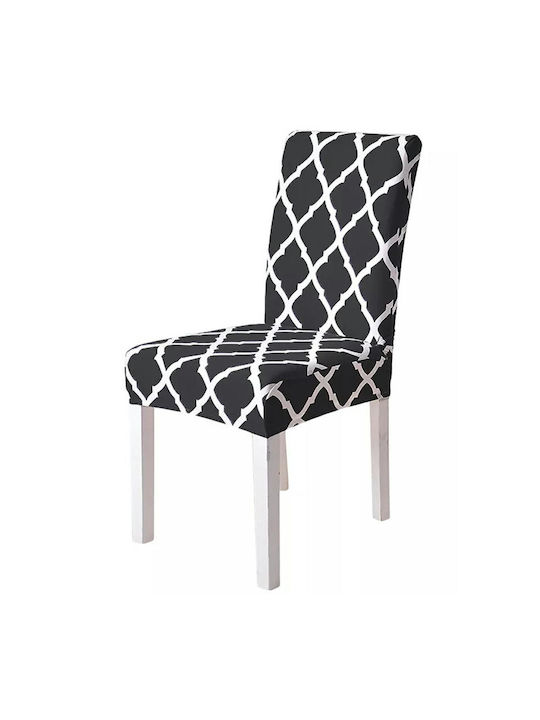 Alista Home Husă Elastică Scaun Negru 1buc AVX-AG863