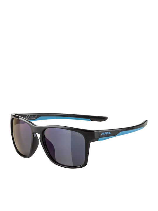 Alpina Flexxy Cool Pătrate Ochelari De Soare Pentru Copii Cu Lentile Polarized Negri