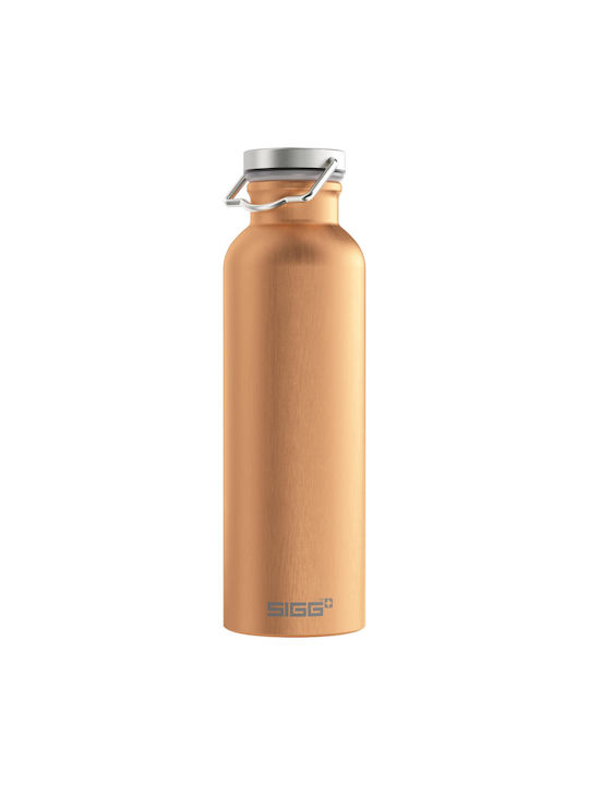 Sigg Original Παγούρι Αλουμινίου 750ml Καφέ