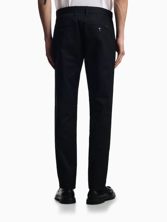 Trousers Suit in Regular Fit Black