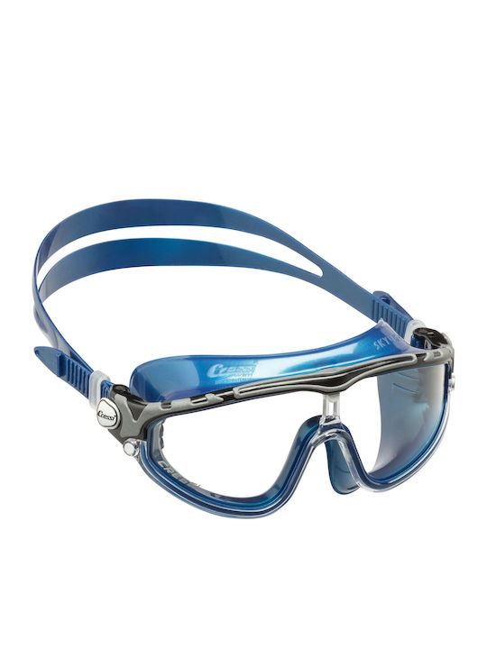 CressiSub Skylight Swimming Goggles Adults with Anti-fog Lenses Blue