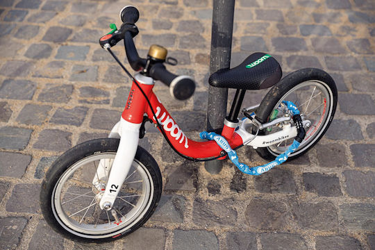 Abus Steel-O-Chain 4804K Lacăt Bicicletă Tip Spiră cu cheie Roșie