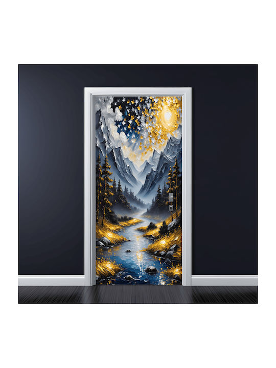 Printed Color Film Door Decoration Size 200 X 90cm Model Avx-dr18 Printed Color Film Door Decoration Size 200 X 90cm Model Avx-dr18