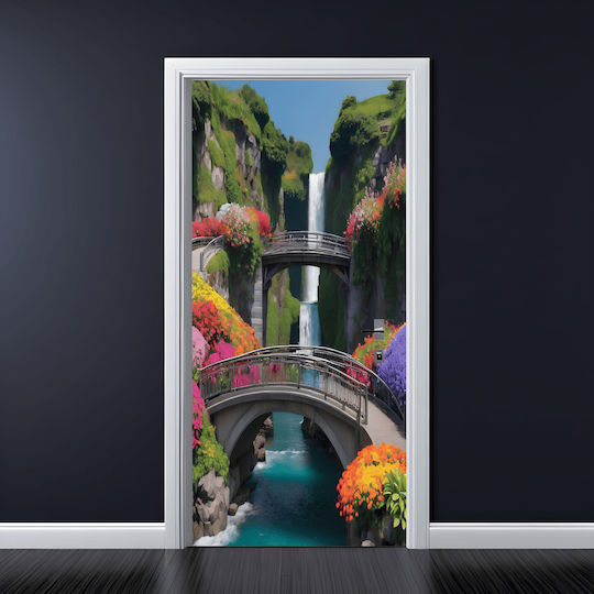 Printed Color Foil Door Decoration Size 200 X 90cm Model Avx-dr26