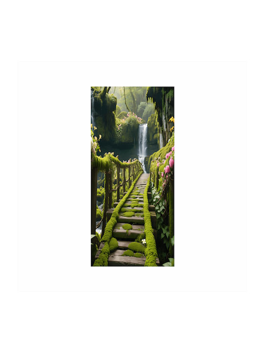 Decorațiune de Ușă Tipărită cu Folie Colorată Dimensiune 200 X 90cm Model Avx-dr25