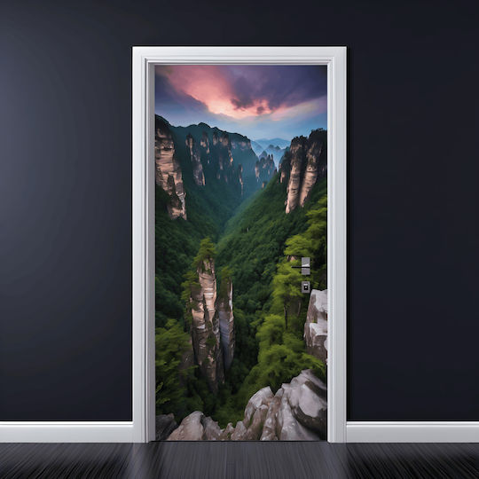 Printed Color Foil Door Decoration Size 200 X 90cm Model Avx-dr11