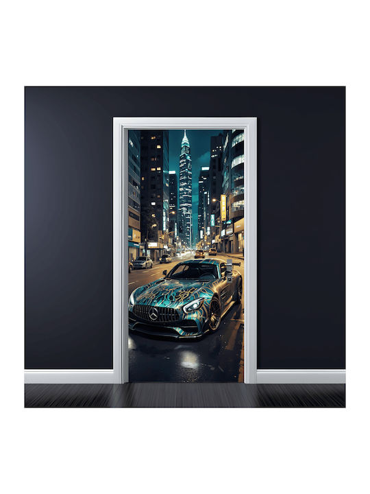 Printed Color Film Door Decoration Size 200 X 90cm Model Avx-dr09 Printed Color Film Door Decoration Size 200 X 90cm Model Avx-dr09