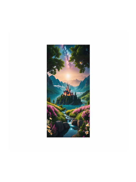 Decor pentru ușă din folie colorată imprimată Dimensiune 200 X 90cm Model Avx-dr15