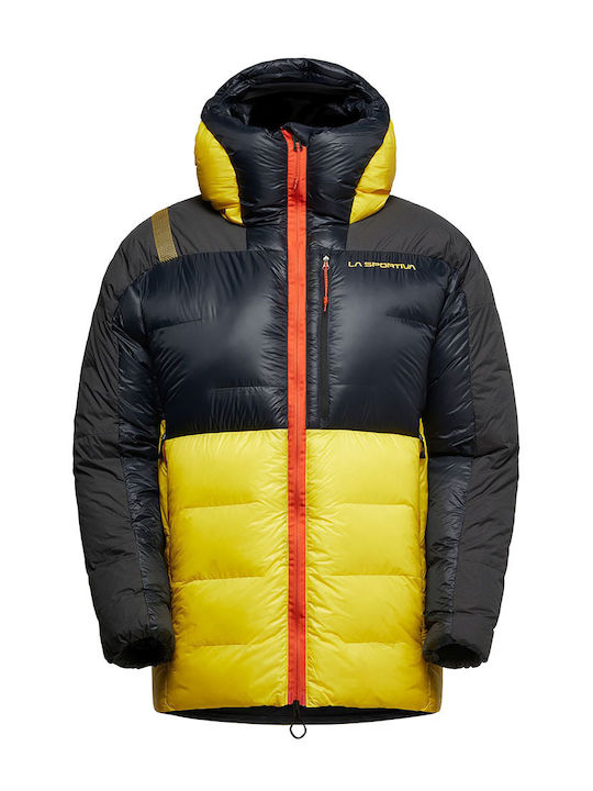 Olympus Tech Winter Jacke Parka Winddicht Schwarz