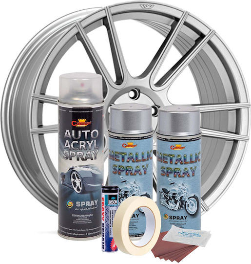 Alista Home pentru Jante Autoturism Argintiu 400ml
