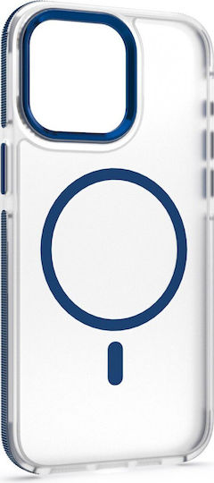 Etteri Icy Mag Back Cover Σιλικόνης / Πλαστικό Μπλε (iPhone 15 Pro)