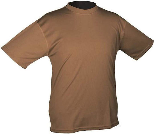 Mil-Tec Tactical Quickdry T-shirt Coyote in Beige color