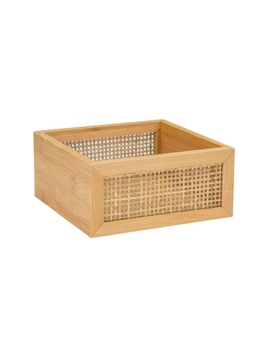 Wenko Wenko Badezimmerboxen und -körbe Bambus Beiges