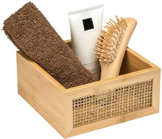 Wenko Bamboo Beige Organizer for Bathroom Boxes & Baskets