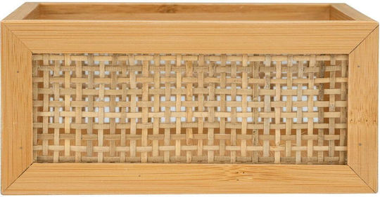 Wenko Bamboo Beige Organizer for Bathroom Boxes & Baskets