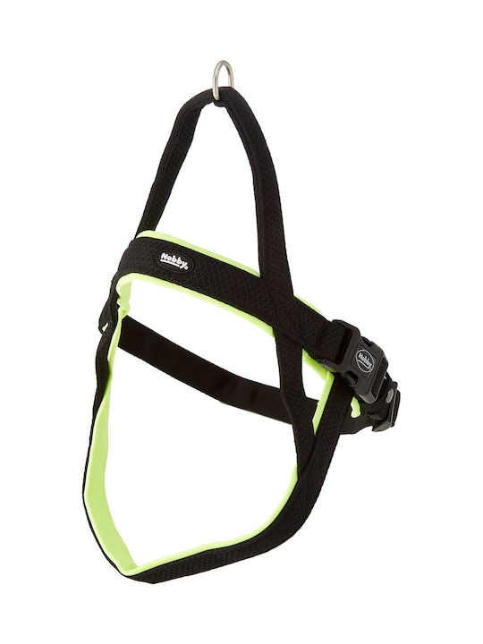 Nobby-neon Gelbes Norwegergeschirr Mesh Preno L 25/35mm 46cm X 60-76cm