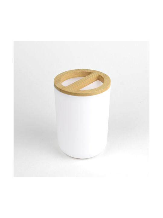 Alista Home Set Accesorii Pentru Baie Din Plastic Alb 6 Bucăți