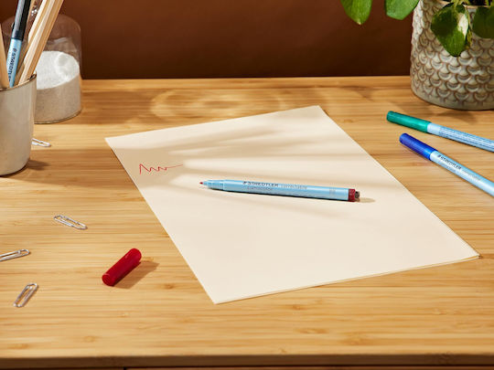 Маркер за прозрачност Staedtler Lumocolor Correct M, 4 бр