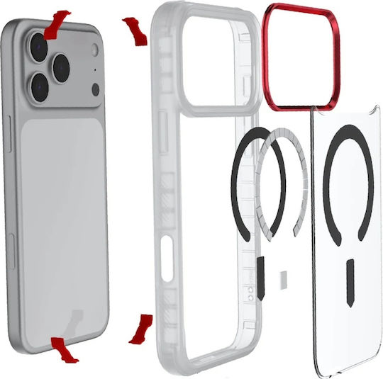 Ghostek Covert Magsafe Case Iphone 17 Pro Max Clear