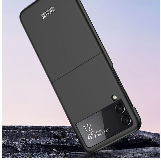 Ultra-thin Full Coverage Back Cover Plastic Negru (Galaxy Z Flip3 5G)