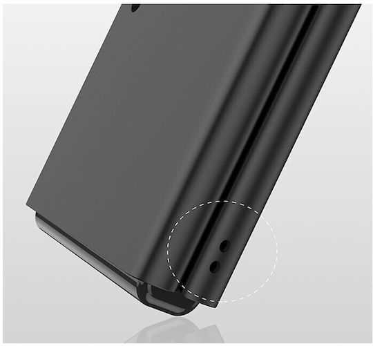Ultra-thin Full Coverage Back Cover Plastic Negru (Galaxy Z Flip3 5G)