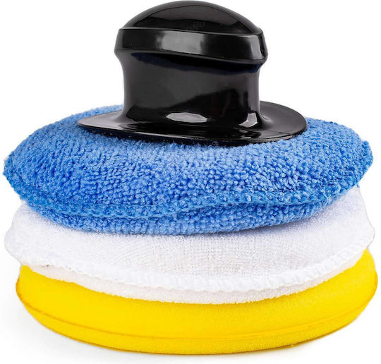 Alista Home Bureți Pentru Mașină Aplicator Lustruire Pentru Materiale Plastice Pentru Interior - Tabloul De Bord Mașină