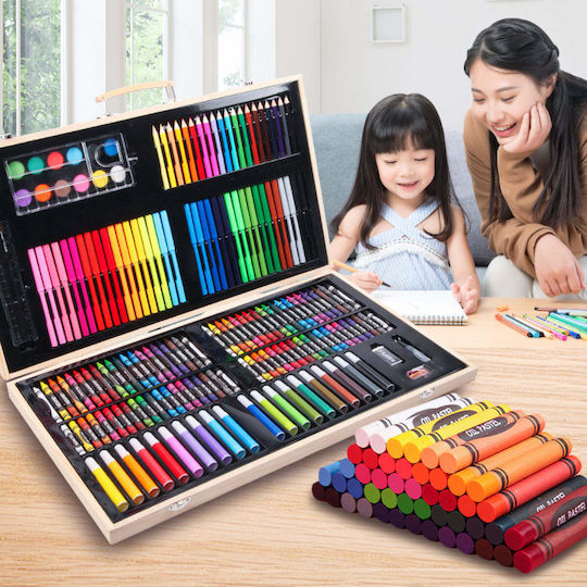 Alista Home Set de Colorat Lemn 180buc