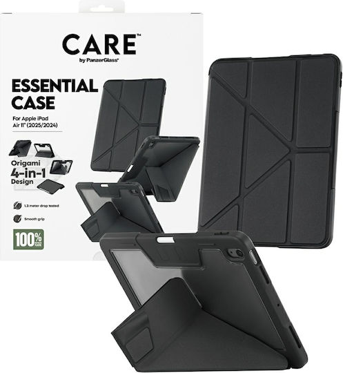 Care By Panzerglass Y Fold Case Ipad Air 11" 2024/2025 Black