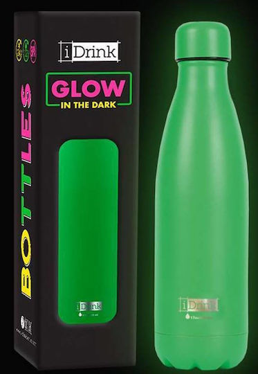 I-Total iDrink Metallics Μπουκάλι Θερμός Ανοξείδωτο BPA Free 500ml Πράσινο