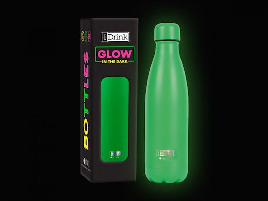 I-Total iDrink Metallics Μπουκάλι Θερμός Ανοξείδωτο BPA Free 500ml Πράσινο