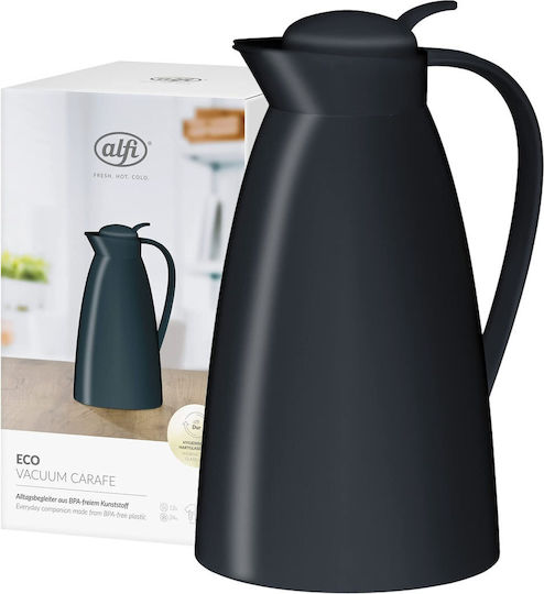 Alfi Krug Thermosflasche Rostfreier Stahl 1lt Schwarz
