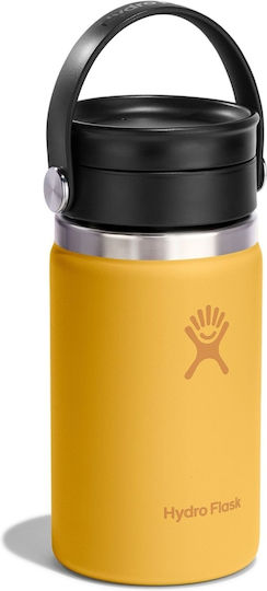 Hydro Flask Wide Flex Sip Lid Μπουκάλι Θερμός 355ml Sunbeam