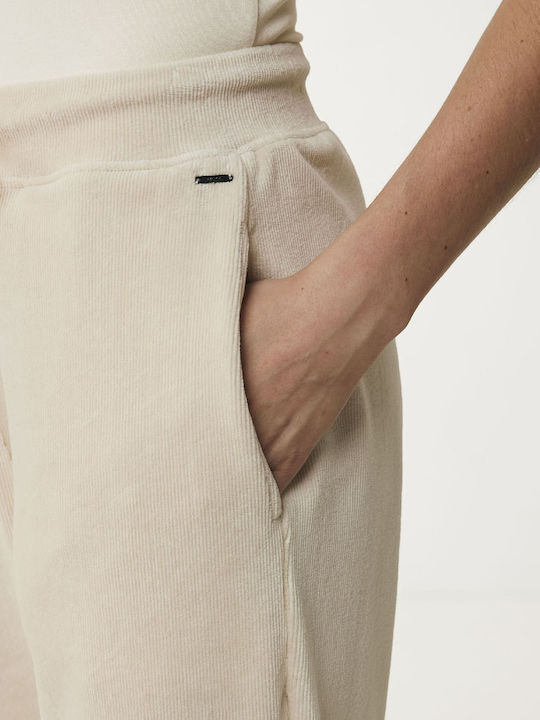 Women's Fabric Trousers Beige