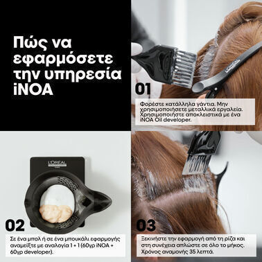 L'Oréal Professionnel Inoa Haarfärbemittel Ohne Ammoniak Grün 60ml