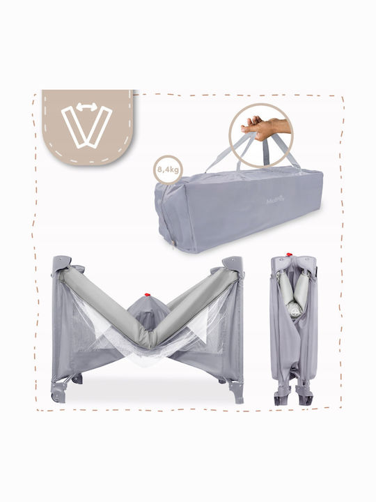 MalPlay Laufstall mit Matratze Gray