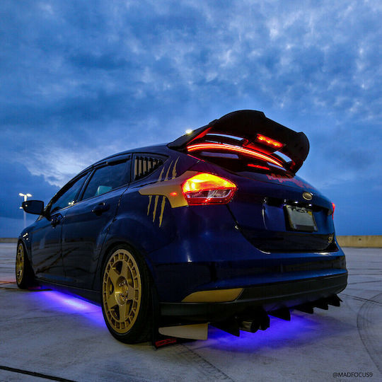 Auto-Spoiler-Zusatzbremslicht Autos 12V 120cm Schwarz