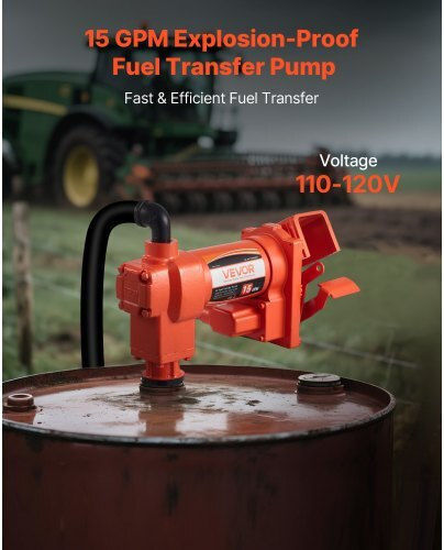 Vevor Electric Car Transfer Pump Oil / Diesel / Petrol 380W