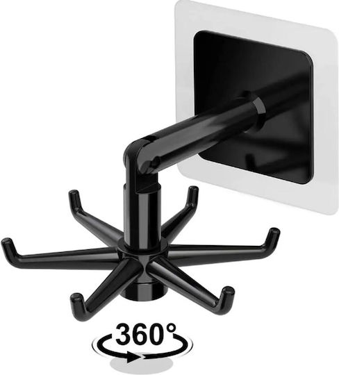 Alista Home Clothes Hanger Black AVX-AG880A 1pcs