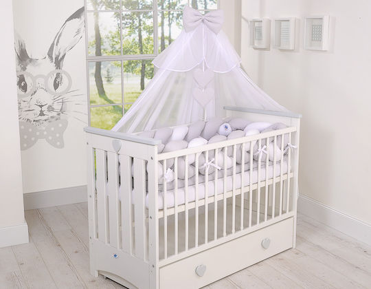 My Sweet Baby Πάντα Πλεξούδα Εσωτερική White And Gray